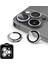iPhone 15 Pro / Pro Max Için Ipg Prolens Kamera Lens Koruyucu Alüminyum CD Çerçeveli, Kırılmaz Cam, Ultra Hd 1