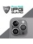 iPhone 15 Pro / Pro Max Için Ipg Prolens Kamera Lens Koruyucu Alüminyum CD Çerçeveli, Kırılmaz Cam, Ultra Hd 2