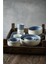North Seramik Servis Tabağı Mat Beyaz/mat Nehir 19 x 38 cm 5