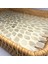 White Design Sedef Kaplama Rattan Dikdörtgen Tepsi 4