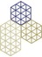 Triangles Tencere Altlığı 3'lü Çok Renkli 16 x 14 x 0.9 cm 1