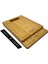 Bambu Kesme Tahtası Dikdörtgen Su Oluklu 35X24 4