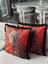 Çift Taraflı Leopar Dekoratif Saçaklı Kırlent Kılıfı 1ADET 43 x 43(SK-K08) 3