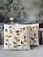 Çiçek Punch Işlemeli Kırlent Kılıfı 1 Adet 43 x 43 cm (PNC-115) 1