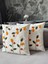 Çiçek Punch Işlemeli Kırlent Kılıfı 1 Adet 43 x 43 cm (PNC-115) 2