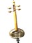 Oyma Ceviz Kemane Kaliteli, Quality Carved Walnut Wooden Kemane Kamanche Kemence W/ Bag 1
