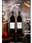 1litre Ahşap Stantlı Yağ Yeşili White Serisi Zeytinyağı Şişesi Ayçiçek Yağı Şişesi Set 1