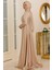 Miray Tesettür Abiye Gold 3