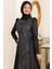 Miray Tesettür Abiye Siyah 2