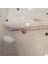 Terrazzo Desenli Lüks Bukle Bel Yastığı Kılıfı Kılıfı Kahve 4