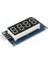 4 Digit LED Display Saat Modül TM1637 - Kırmızı 1