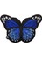 Aplike Ütü Ile Yapışan Kelebek Lacivert Arma 7x5 cm 1