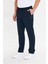 Erkek Stretchfit Esnek Eşofman Altı Lacivert 2661-L 3