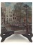 Amsterdam Görseli Baskılı Mdf Masaüstlük 10X10 2