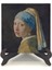 Inci Küpeli Kız (Johannes Vermeer, 1665 Baskılı Mdf Masaüstlük 10X10 2