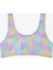 Kız Çocuk Shiny Flower Fırfırlı Halter Yaka Bikini Takımı 2