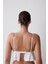 Saten Kırık Beyaz Bralet 4
