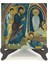 Kapadokya Göreme Karanlık Kilise Freski - Lazarus'un Dirilişi Baskılı Mdf Masaüstlük 10X10 2
