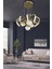 Modern Sarkıt Arya Xl 4 Toplu LED Avize - 3 Renk Kumandasız 2
