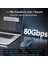 TBU501 PRO Thunderbolt 5 80Gbps, Intel JHL9480 Chipset, Max. 8TB M.2 NVMe 2280 Uyumlu, PD 100W, Tak Çalıştır, Alüminyum Alaşım, Fanlı, Type-C Disk Kutusu 3
