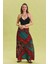 Beli Lastikli Drape Detaylı Otantik Etek 5