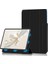 Honor Pad 9 Pro Tablet Kılıfı Için Manyetik Üç Katlı Stand Pu Deri + Tpu Kapak-Siyah (Yurt Dışından) 5