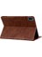 Honor Pad 8 Standlı Kılıf Manyetik Tokalı Pu Deri Tablet Kılıfı, Kart Yuvalı-Kahverengi (Yurt Dışından) 5