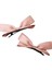 2pcs Sevimli 3D Yay Saç Klipleri Sevimli Tatlı Pembe Kız Patlama Saç Pimi Zarif Tavan Kızları Kadın Saç Aksesuarları Color: 2pcs Pembe (Yurt Dışından) 1