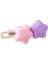 Sevimli Renkli 3D Yıldız Saç Klipleri Kızlar Için Tatlı Saçlar Dekorasyon Kawaii Saç Tokası Saç Eti Ettes Çocuklar Güzel Saç Aksesuarları Renk: Pembe Mor (Yurt Dışından) 1