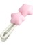 Sevimli Renkli 3D Yıldız Saç Klipleri Kızlar Için Tatlı Saçlar Dekorasyon Kawaii Saç Tokası Saç Çubuğu Ettes Çocuklar Güzel Saç Aksesuarları Renk: Pembe-2pcs (Yurt Dışından) 1
