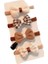 4/6pcs Kore Kahve Desteği Elastik Saç Bantları Çocuk Saç Halat Ties Teave Girls Kids Saç Accessorie Sıcak Renk: F8161-2 (Yurt Dışından) 1