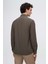 Slim Fit Haki Düz Travel Gömlek 4
