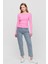 3027 Yanları Büzgülü Bluz Pembe 3