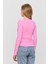 3027 Yanları Büzgülü Bluz Pembe 5