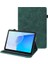 Huawei Matepad Se Için 10.4 Inç Çiçek Baskı Tablet Kapak Katlanabilir Stand Pu Deri Kart Tutucu Damla Geçirmez Kılıf-Gül Altın (Yurt Dışından) 1