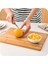 Metal Tutacaklı Lüx Bambu Kesme Tahtası 32X22 cm 1 Adet 2