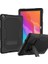 Kaydırmalı Stand Tasarımı Kontrast Renkli Pc+Tpu+Silikon Tablet Kılıfı Huawei Matepad T10S-KOYU Mavi/yeşil (Yurt Dışından) 1