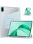 Honor Pad X8A Kılıfı 360&#176; Döner Stand Pu Deri+Akrilik Tablet Kılıfı Klaviz -Siyahımsı Yeşil (Yurt Dışından) 1