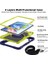 Huawei Matepad 11.5 S Kılıf Için Silikon + Pc Stand Omuz Askılı Tablet Kılıfı-Lacivert + Yeşil (Yurt Dışından) 5