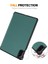 Enkay Hat Prens Koruyucu Kapak Onur Pad X8 Pro/x9, Üç Katlı Stand Pu Deri + Pc Akıllı Tablet Kılıfı-Siyahımsı Yeşil (Yurt Dışından) 5