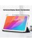 Huawei Matepad T10S/T10/HONOR Pad 6-Siyah Için Deri Üç Katlı Şık Tablet Kılıfı (Yurt Dışından) 5