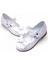 Ortopedik Kız Babet Bebek Balerin Ayakkabısı Soft Series Yf2502 Mat Beyaz 25 1