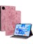 Huawei Matepad Pro 11 2022 Pu Deri Folio Flip Kart Tutucu Kabuk Baskılı Tablet Standı Kılıf-Pembe (Yurt Dışından) 1