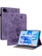 Huawei Matepad Pro 11 2022 Pu Deri Folio Flip Kart Tutucu Kabuk Baskılı Tablet Standı Kılıf-Pembe (Yurt Dışından) 1