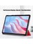 Honor Pad X9/pad X8 Pro Için Üç Katlı Stand Kapağı, Düz Renk Pu Deri Tablet Kılıfı-Kırmızı (Yurt Dışından) 3