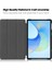 Honor Pad X8 Pro Için Üç Katlı Stand Kabuğu Pu Deri Otomatik Uyku/uyandırma Koruyucu Tablet Kapağı-Gri (Yurt Dışından) 2