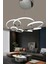 Florya Modern Sarkıt Salon, Oturma Odası, Mutfak LED Avize - 3 Renk Kumandalı 1