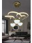Florya Modern Sarkıt 3 Toplu Powerled Ledli Avize - 3 Renk Kumandalı 3