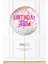 Birthday Bitch Yazılı Yuvarlak Doğum Günü Balonu 45 cm Grabo Folyo Balon 1