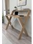 x Ayaklı Raflı Ders Çalışma Masası 50X90 cm Çam 3